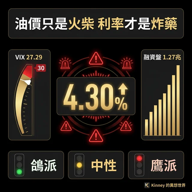 標普假反彈命中！油價只是火柴，利率才是炸藥